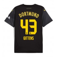 Borussia Dortmund Jamie Bynoe-Gittens #43 Bortedrakt 2024-25 Kortermet